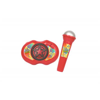 China Game Fun High Grade New Design Red ABS Toys Earphone Window Box Music Toys for sale