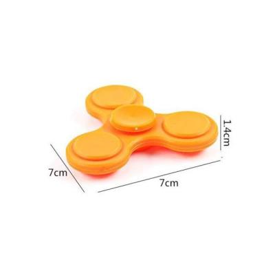 China 2022 Mini Xinmei Toys 2022 Mini Fidgety Person Spinner Three-Leaf Gyro Finger Toys Creative Decompression Toys Color Finger Gyro Supported OEM & ODM for sale