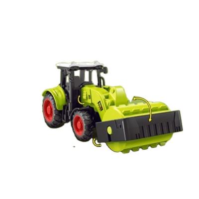 China 2022 Friction Toy Xinmei Toys Hotsale 1:55 Metal Tractor Farm Diecast Toy Harvester Car Carrier Car Mini Pull Back Alloy Farm For Kids for sale