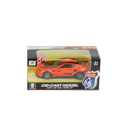 China Orange Toy Diecast Metal Car From Toy China Factory Good Quality Toy Car Diecast Model Diecast for sale