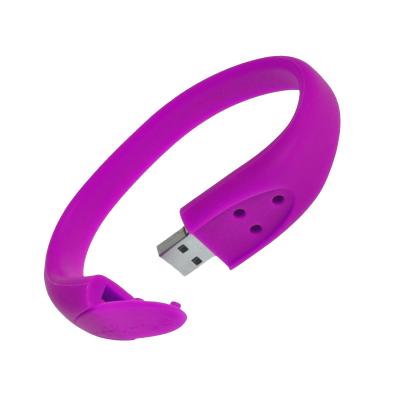 China Custom Wristband U Disk 128g 64G PVC Stick 2.0/3.0 Gift Accessories USB Flash Drive 32GB for sale