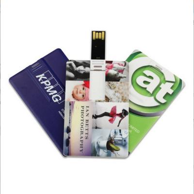 China OEM Blank Plastic Credit Card Business USB Memory Stick U Disk With Logo Usb Card Black for sale