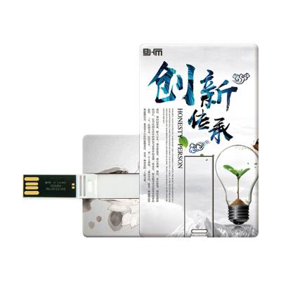 China Custom Business Credit Card Plastic USB Flash Drive With Logo 16gb 32gb 64gb 128gb High Definition USB Sticks for sale