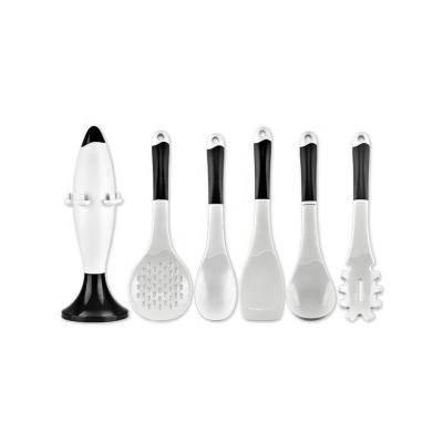 China Sustainable Rocket Silicone Kitchenware Six Piece Set  Chinese Style Design Cooking Kitchen Tools  Large Kitchenware Set for sale