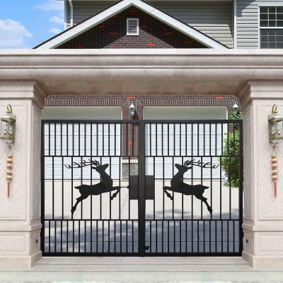 China Modern Factory Customized Various Shapes Of Iron Gate, Fence Gate, High Quality Corrosion Resistant Fence Iron for sale