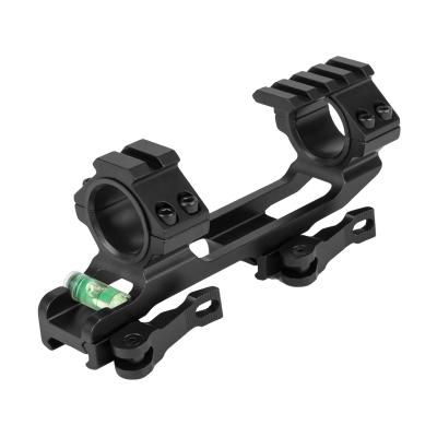 China Wholesale Adjustable WESTHUNTER Picatinny Scope Mount 1inch/30mm Cantilever Design With Indictor 20mm Bubble Level for sale