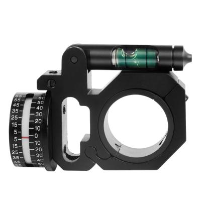 China Aluminum Alloy Tactical Scope Mounts Hunting Accessories Fish Indicator Spirit Level Fit 25.4mm/30mm Rings For Sight Optical Device for sale