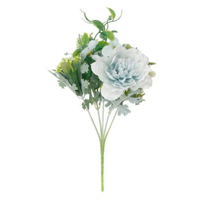 China Decorative Elegant Combination Decorative Artificial Flower Mixed DIY Wedding Decor Floral Faux Flowers for sale