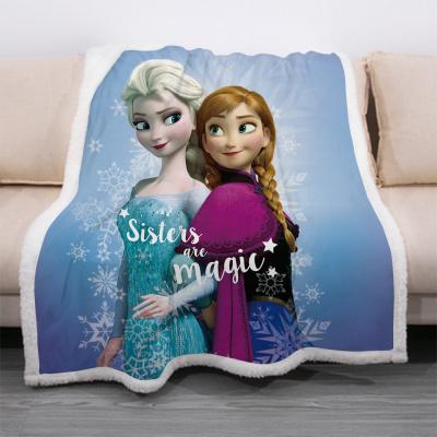 China Anti-Pull Wholesale DIY Blank Customized Micro Mink 3D Digital Printing Personalized Soft Cozy Custom Throw Blanket Hotel Home for sale