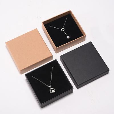 China Handmade Custom Logo Printed Elegant Ring Pendant Gift Box Stud Box Unique Drawer Jewelry Packing Case for sale