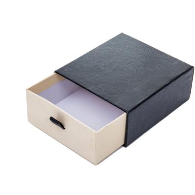 China Recycled Materials Cardboard Slide Box Match Box Drawer Paper Jewelry Packaging Custom Gift Box for sale