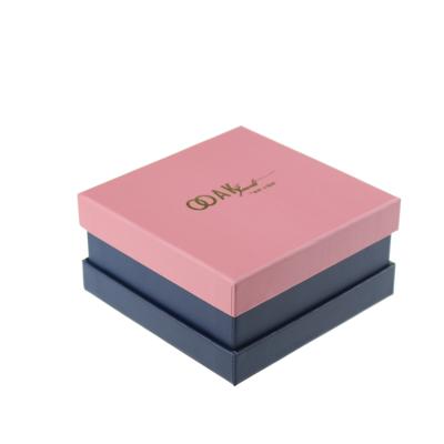 China Custom Logo Necklace Rings Bracelet Gift Box Jewelry Wholesale Recyclable Luxury Packaging Box Custom Logo Box for sale