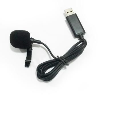 China Removable Professional Hidden USB Notebook Notebook Mini Microphone Mic For Computer USB Microphone Mini Portable Link Clip for sale