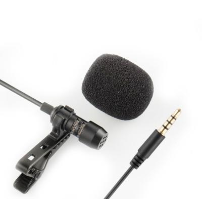 China Portable Removable Mini Microphone Mic For iPhone Samsung Google Cable Hidden Mobile Phone Clip Microphone Tie for sale