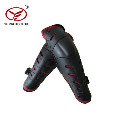 China Soft Support CE Motorcycle Motorcyclist Racing Shock Absorption Breathable Removable Motorcycle Knee Protector for sale