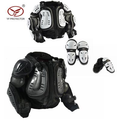 China Breathable Body Armor Kids Protective Gear Set CE Racing Wear Body Armor Motorcycle Kids Body Armor Motocross for sale