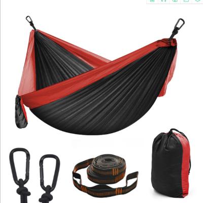 China Parachute Durable 2021 High Quality Outdoor Backpacking Single And Double Travel Hammocks / Camping Hammock for sale