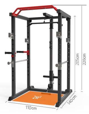 China Hot Sale Adjustable Adjustable Weight Lifting Rack Slot Dumbbell Squat Rack for sale