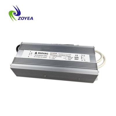 China High Power 300w LED Constant Current Waterproof IP67 High Efficiency Short Circuit /over-voltage/over-current/over Temperature Protection Led Power Supply for sale