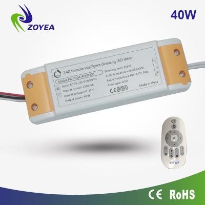 China 40w 2.4g Zigbee Zll Zha Wifi Smart Wireless Led Driver Dimmable Constant Current 1200mA 140*44*28mm for sale