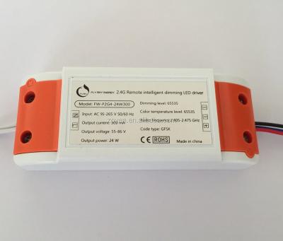 China 2.4GHz 24w wifi led driver remote control smart dimmable led driver 115*45*28mm for sale