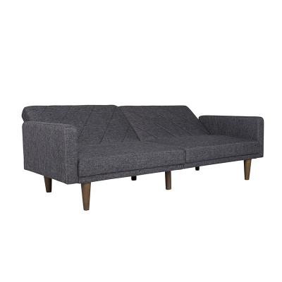 China (Others) JINGLONG adjustable pull out sofa black sofa bed temporary bed oversized loveseat futon with customization services for sale