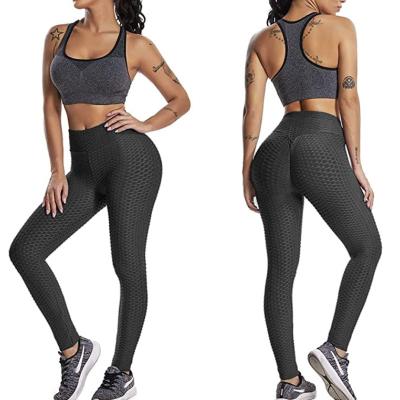 China High-waisted Antibacterial Butt Lifter Fitness Yoga Women Sportswear Sports Pants Wholesale for sale