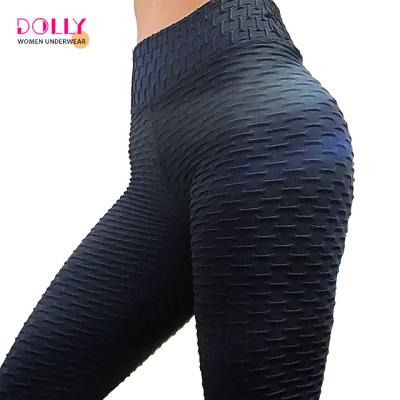 China Antibacterial High Waist Workout Leggings Running Yoga Pants Sports Fitness Gym Leggings Wholesale for sale