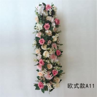 China FC1402 Luxurious Purple Colors Silk Long Flower Arrangement Wedding Favor for sale