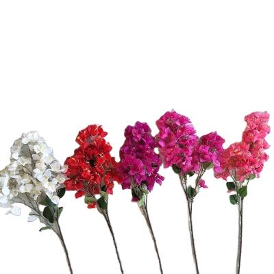 China High Quality Wedding Flowers Artificial Silk Bougainvillea Flower Home Decoration Cherry Blossom Branches Decoration FC8201 for sale