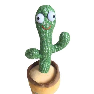 China Hot Selling Gifts Stuffed Toys Singing To Kid Gifts Funny Dancing Cactus Plush Toys Kids Toys for sale