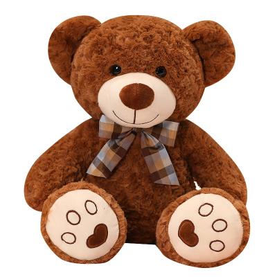 China Colorful Custom Valentines Gifts 25cm Teddy Bear Teddy Bear Plush Toy With Tie for sale