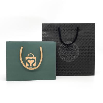 China Recyclable Recyclable Paper Bag Shopping Paper Bags With Handle Shoe Clothing Gift Packaging Paper Bags With Your Own Logo for sale