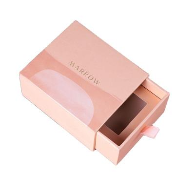 China Recyclable Custom Luxury Lipstick Packaging Boxes Perfume Bottle Packaging Cosmetic Drawer Box for sale