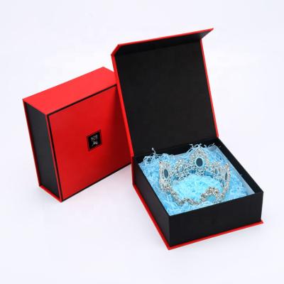 China Recycled Materials Wholesale Custom Necklace Ring Jewelry Box Logo Earring Bracelet Set High-End Luxury Pendant Bangle for sale