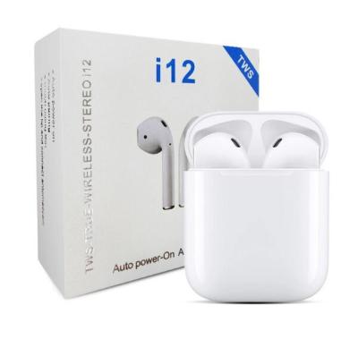 China News i12 TWS Wireless Headset BT 5.0 In-ear Earphone Multiple Colors for sale