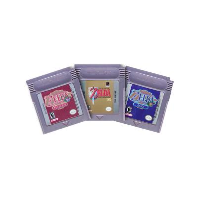 China Hot Selling Classic Video Game Card Paper GBC Cards For Nin Tendo Video Game Boy Color The Legend Of Zelda Game Card for sale