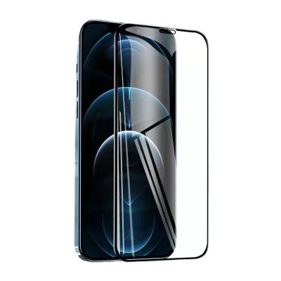 China Hot Selling High Definition Anti-scratch 9D Tempered Glass For 14promax Screen 14promax High Arc 12 Aluminum Big Cell Phone Protective Film for sale