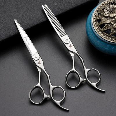 China Thinning Scissors Hot sale professional salon hair cutting scissors & shear barber beauty hairdressing left hand thinning scissors set for stylist for sale