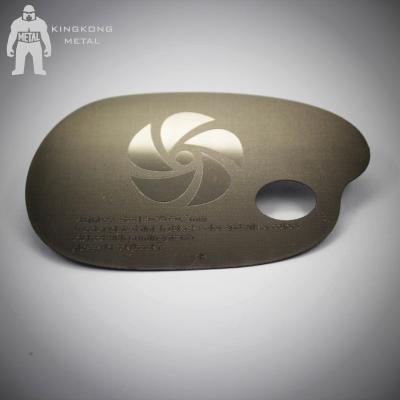 China Personalised Engraved Custom Metal Membership Cards OEM Logo Shading New Style for sale