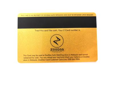 China CR80 Standard Loyalty PVC Membership Card With Silk - Screen Printing for sale