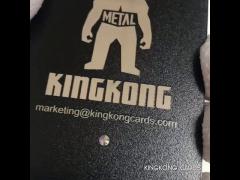 Metal Card With Diamond