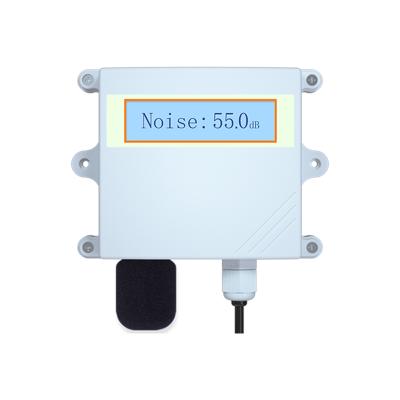 China Industrial Site Noise Monitoring High Precision 4~20mA Noise Sensor Wall Mounted / Canopy Box / Long Rod Noise Sensor for sale