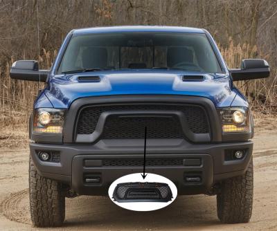 China LSB Aluminum Hot Sale 4X4 OEM Accessories ABS Modified Grills With Led Front Black Aftermarket Grill For Ram 1500 Accessories 2009-2012 for sale