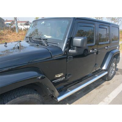 China C Running Board Rock Slider Side Step For Jeep Wrangler 2007+ JK JL Accessories for sale