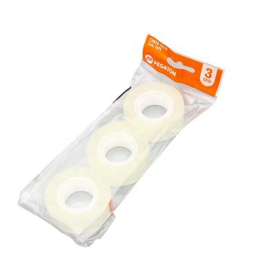 China Small Size Office Stationery Waterproof Bopp Core OEM Packing Tape Stationery Tape Wholesale Plastic Tape for sale