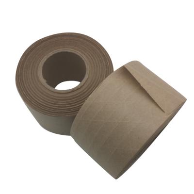 China Waterproof factory directly supply programmable and biodegradable kraft paper tape logo printing kraft paper packing tape for sale