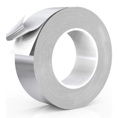 China Waterproof Aluminum Foil Tape Ideal For Sealing Patching Hot And Cold HVAC Duct Pipe Insulation Home Aluminum Tape for sale