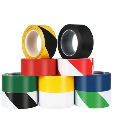 China Hot Selling Durable PVC ANTISTATIC Keep Distance Safe Road Hazard PVC Floor Marking Adhesive Tape for sale