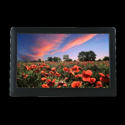 China DPF-8001 Clock Video Recorder TFT IPS Screen 8.2 Inch Background Music Picture Loop Digital Photo Frame for sale